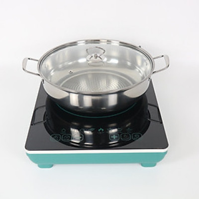 Bếp Điện Từ Đơn SRAPP SH-BT118A (Kèm nồi lẩu) - Hàng Chính Hãng