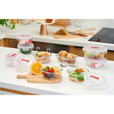 Bộ 3 hộp thủy tinh COBA