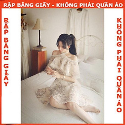 Rập giấy A0 đầm xòe trễ vai mã 1263 (BẢN VẼ)