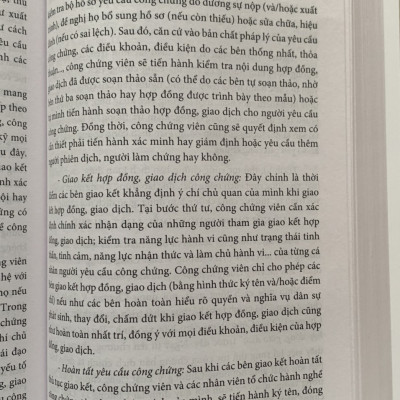 Bình Luận Luật Công Chứng Năm 2014 