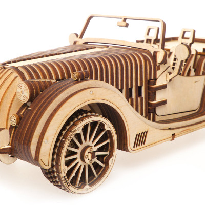 Mô Hình Cơ Học Chi Tiết - TNE - Xe Mui Trần -The TNTCV Cabriolet-Quà Tặng Độc Đáo, Trang Trí Nghệ Thuật