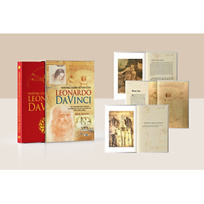 BỘ SÁCH DELUXE BOOKS (BỘ SÁCH SANG TRỌNG) – Những cuốn sổ tay của Leonardo Da Vinci