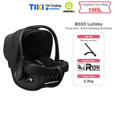 Ghế ngồi ô tô trẻ em Reebaby B003 Lullaby - cho bé từ 40-87 cm (sơ sinh - khoảng 18 tháng)
