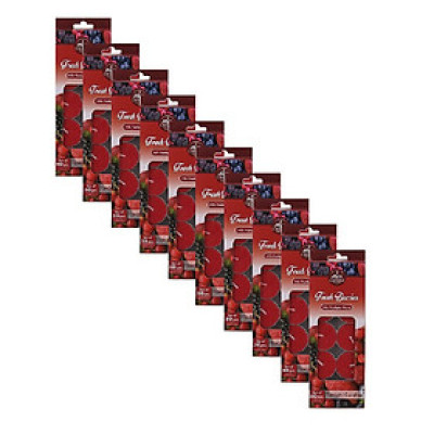 Combo 10 hộp nến tealight thơm Miss Candle FTRAMART EDC0368 (Lựa chọn màu sắc / mùi hương), phù hợp nhiều không gian trang trí