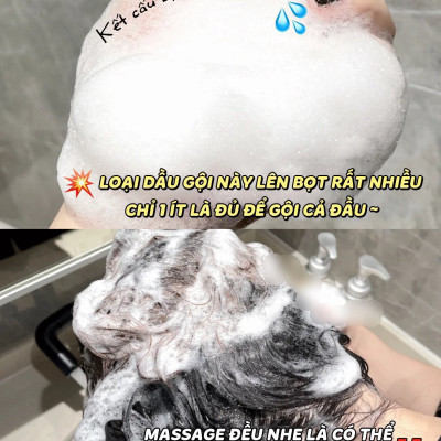 Bộ Dầu gội xả Phục hồi đa tầng nấm Truffle Weilaiya 450ml + 450ml giúp làm mềm tóc, mượt tóc