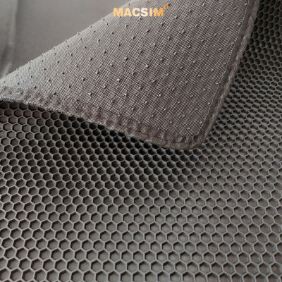 Thảm hai lớp (sd3) Macsim dành cho Mitsubishi Outlander 2013-2024 bề mặt cao su siêu sạch