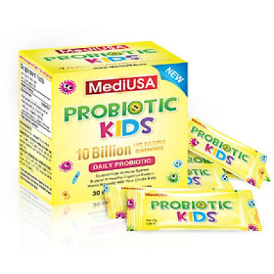 MediUSA Probiotic Kids - Thực Phẩm Chức Năng - Bổ sung lợi khuẩn cho trẻ - Hàng chính hãng