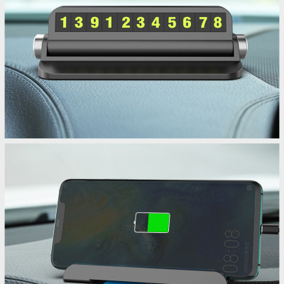 Bảng số điện thoại để trong ô tô 6in1