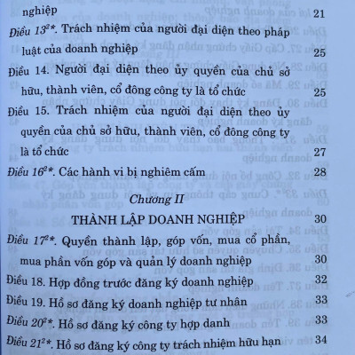 Luật Doanh Nghiệp Năm 2020 ( Sửa Đổi, Bổ Sung Năm 2022, 2025)