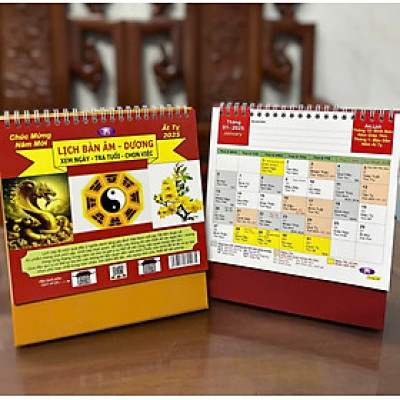 Lịch Bàn Âm - Dương 2025 (Xem ngày- Tra tuổi- Chọn việc)