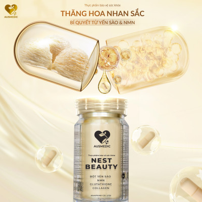 Viên uống yến sào đẹp da, phục hồi tế bào Nest Beauty - Ausmedic