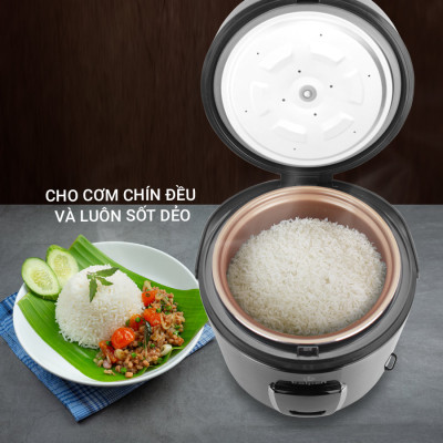 Nồi cơm điện cao cấp Kalpen R7 dung tích 1.8L công suất 700W - Hàng chính hãng