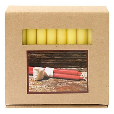 Hộp 30 nến taper Eden Candle FTRAMART EDC2324 cao 11 cm (Vàng)