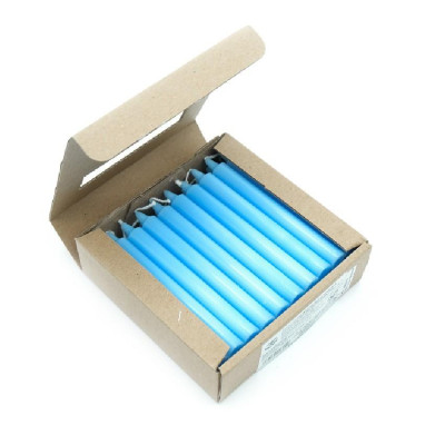 Hộp 30 nến taper Eden Candle FTRAMART EDC2324 cao 11 cm (Xanh da trời)