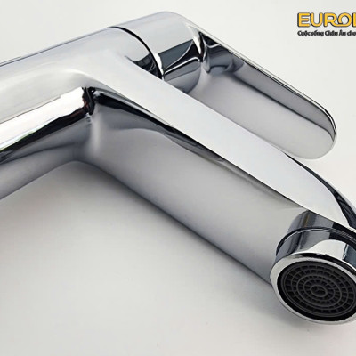 Vòi Lavabo lạnh chất liệu Đồng mạ Chrome Eurolife EL-LL120 (Trắng bạc)