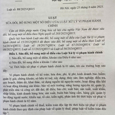 Luật Xử Lý Vi Phạm Hành Chính (sửa đổi, bổ sung năm 2025) các văn bản quy định chi tiết và biện pháp thi hành