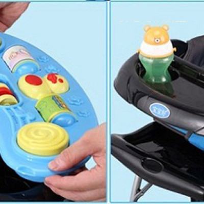 Xe Đẩy Trẻ Em 2 Chiều Có Nhạc Baobaohao 709N - Xanh