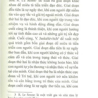 Các Mức Độ Của Đời Sống Đạo Đức