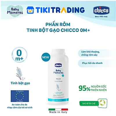 Phấn rôm tinh bột Gạo Chicco