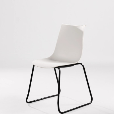 Ghế nhựa chân sắt nhập khẩu Tundo cao cấp JNST Amelie21CT 42 x 43 x 82 cm