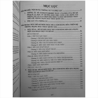 Sách Tuyển Tập Mẫu Hồ Sơ Mời Thầu Mua Sắm Hàng Hóa Trên Hệ Thống Mạng Đấu Thầu Quốc Gia - V2510D