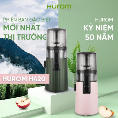 MÁY ÉP CHẬM HUROM H420 2024 - Hàng Chính Hãng - Bảo Hành 10 Năm Động Cơ.