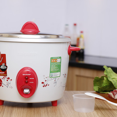 Nồi cơm nắp rời Sharp 2.8 lít KSH-D28V, Công suất 1000W, Giao màu ngẫu nhiên - Hàng chính hãng