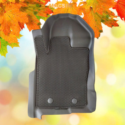 Thảm hai lớp (sd1) Macsim dành cho Ford Ranger/ Ford Raptor 2012-2021 bề mặt cao su siêu sạch