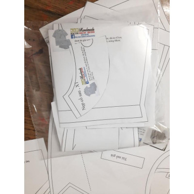 Rập giấy mã 534 (BẢN VẼ) rập đầm