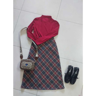 Rập Giấy chân váy A mã 172