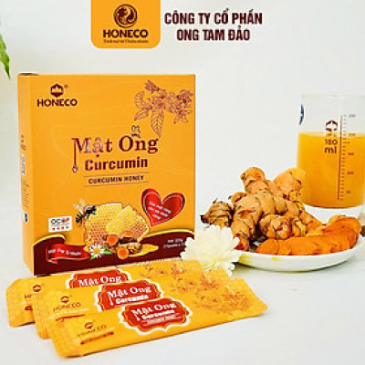 Mật ong Curcumin HONECO 15 gói x 15g