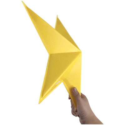 Ngôi sao mica vàng NSM40 40cm 2mm hút nổi