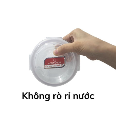 Bộ Hộp Đựng Thực Phẩm Bảo Quản Thức Ăn Thủy Tinh Chịu Nhiệt Mua 3 TẶNG 2- 400ml