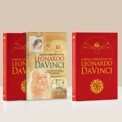 BỘ SÁCH DELUXE BOOKS (BỘ SÁCH SANG TRỌNG) – Những cuốn sổ tay của Leonardo Da Vinci