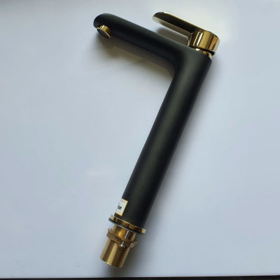 Vòi lavabo nóng lạnh đồng  mạ tĩnh điện chân không Juno sofa Teady VCT- 219DB 