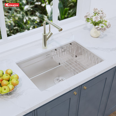  Chậu rửa bát chống xước Workstation Sink – Undermount Sink KN7044SU Dekor