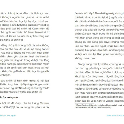 Triết Lí Về Con Người - Quan Điểm Về Đạo Đức