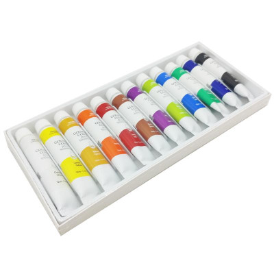 Hộp 12 Tuýp Màu Vẽ Gouache Paint 12 ml - Colormate 113264