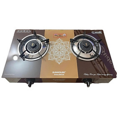 Bếp Gas Đôi Dương Kính Sunhouse SHB3336 KN-Hàng Chính Hãng