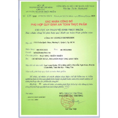 Bộ 3 Mật Ong Thiên Nhiên 5 Sạch Honeyboy 1kg