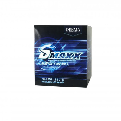 DMAXX thức uống bổ sung vitamin năng lượng có đường DAMODE 8 gói dùng thử màu xanh