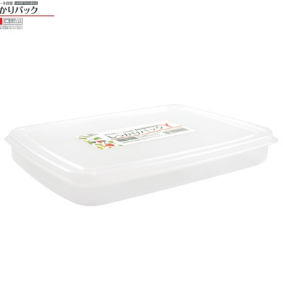 Hộp bảo quản thực phẩm 1000ml hình chữ nhật dẹt - Nội địa Nhật