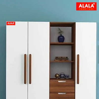 Tủ quần áo ALALA266 (2mx2m) gỗ HMR chống nước - www.ALALA.vn - 0939.622220
