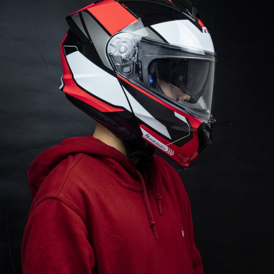 Mũ Bảo Hiểm Fullface Lật Hàm Hai Kính YOHE 935 - GARA20