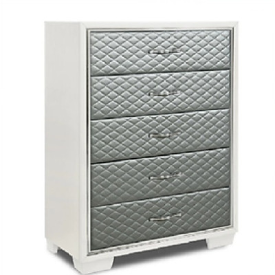 Tủ đầu giường đứng 5 ngăn kéo Juno Sofa KT Ngang 97 x Sâu 46 x Cao 138cm