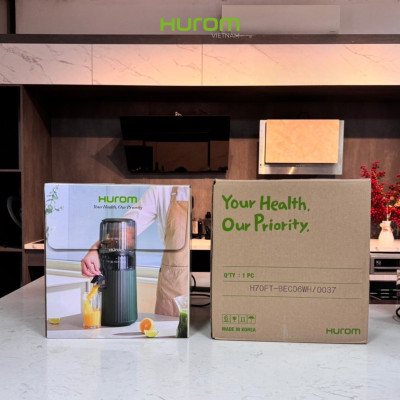 Máy Ép Chậm Hurom H420 Màu Hồng  - Hàng Chính Hãng - Bảo Hành 10 Năm