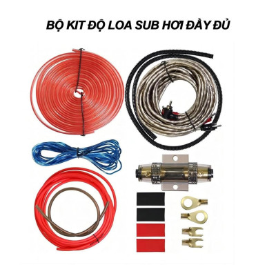 Bộ Kit Nguồn 8GA Cao Cấp MDK: Nâng Tầm Âm Thanh Sub hơi Xe Bạn