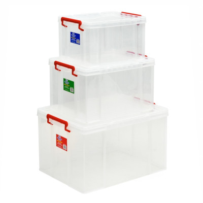 Bộ 3 thùng nhựa mỹ 2555 Song Long cao cấp- thùng chữ nhật