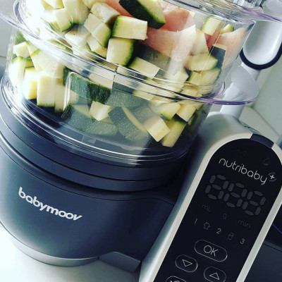 Máy xay hấp đa năng Nutri Baby Plus 5 in 1 BabyMoov 090