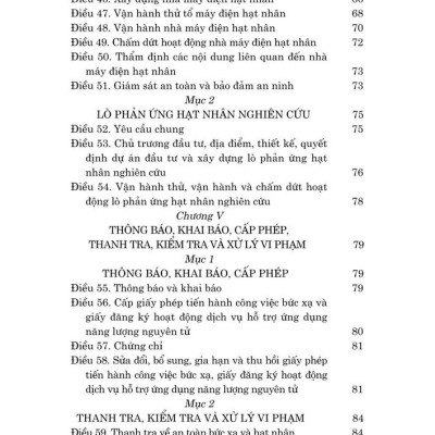 Luật năng lượng nguyên tử năm 2025